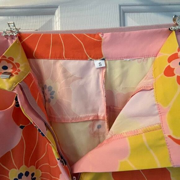 70s style floral bell bottoms - Picture 3 of 4